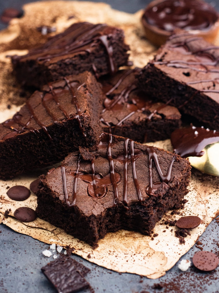 Belgian chocolate brownie