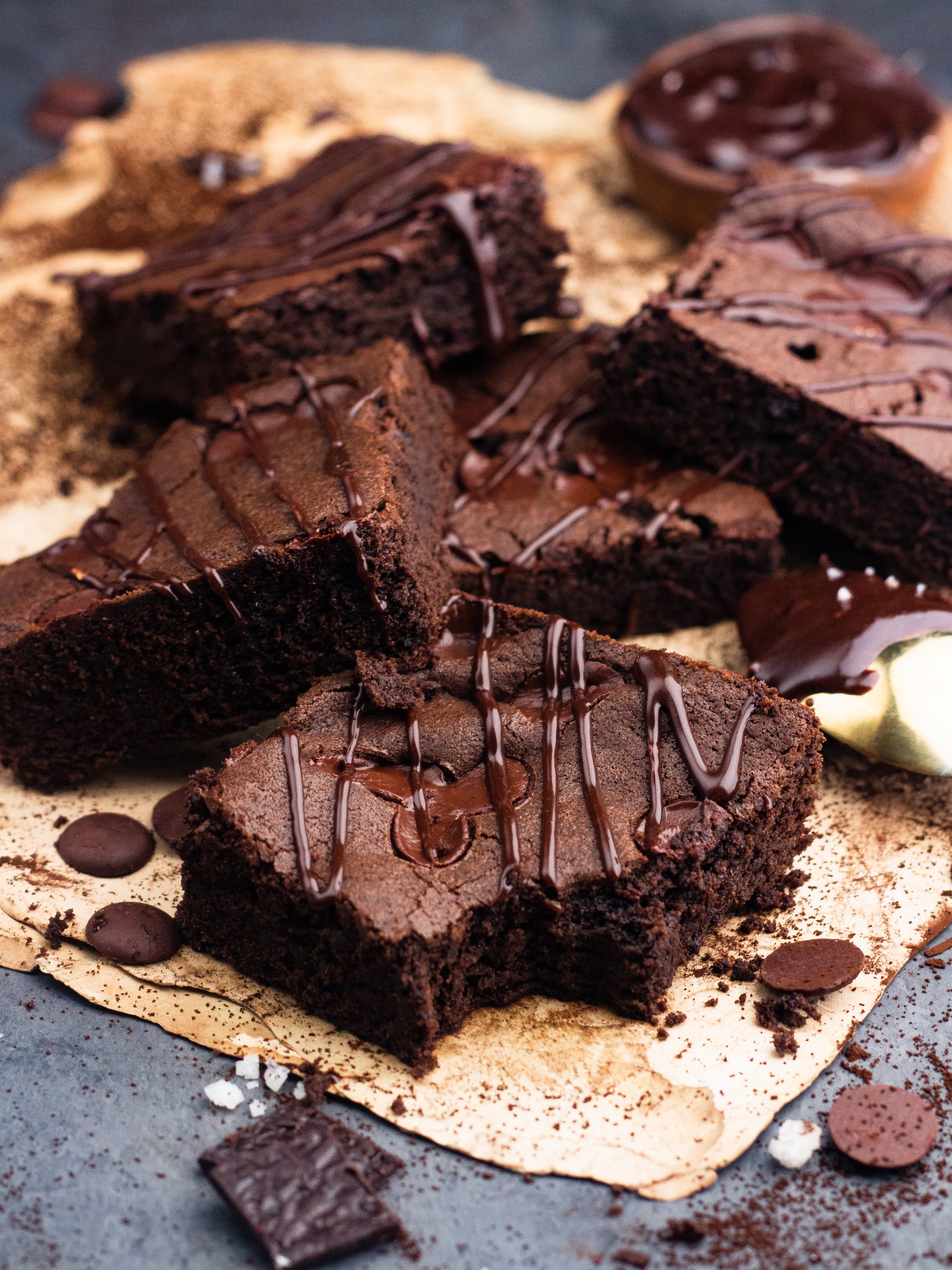 Belgian chocolate brownie