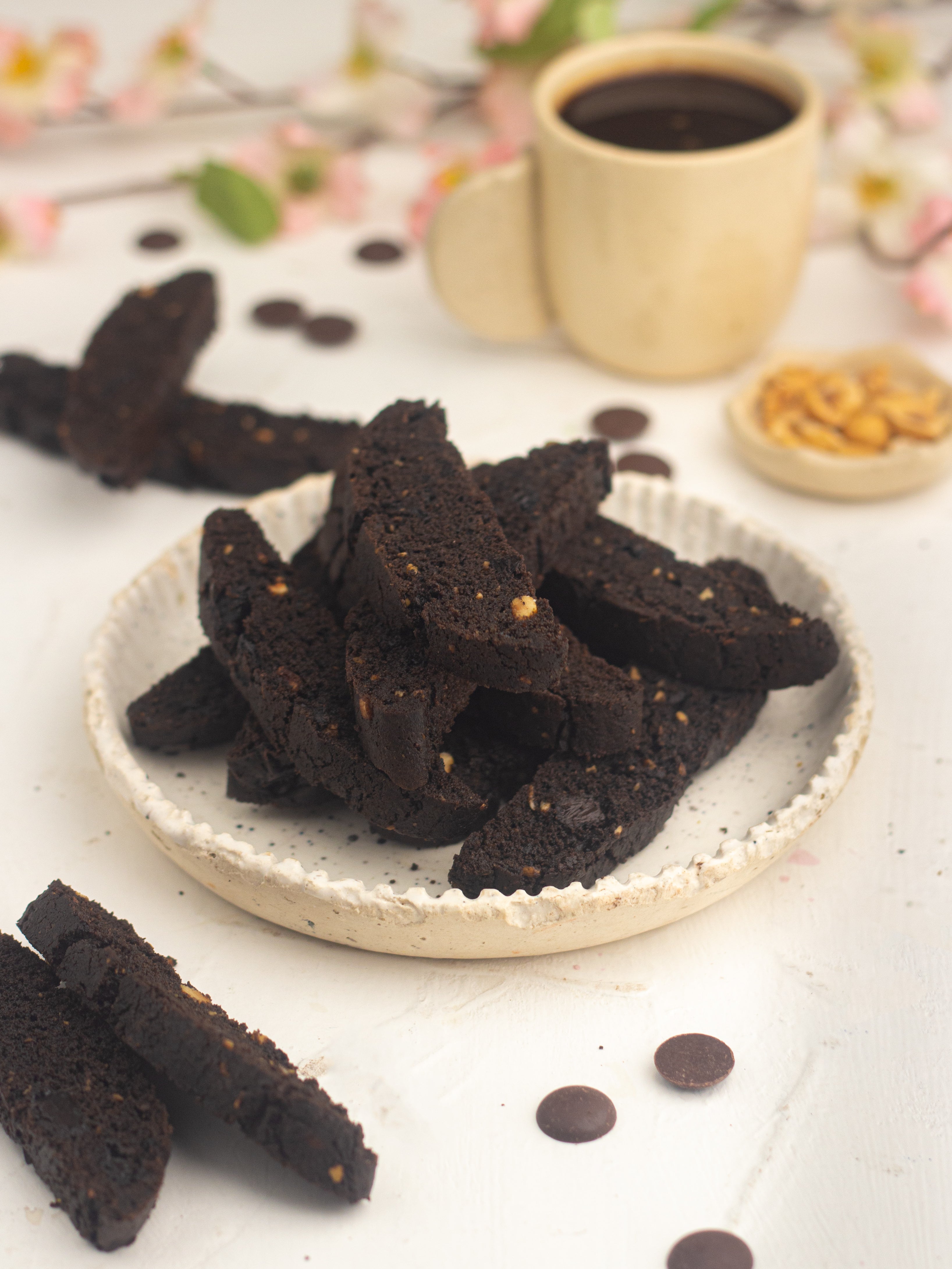 Chocolate Hazelnut Biscotti